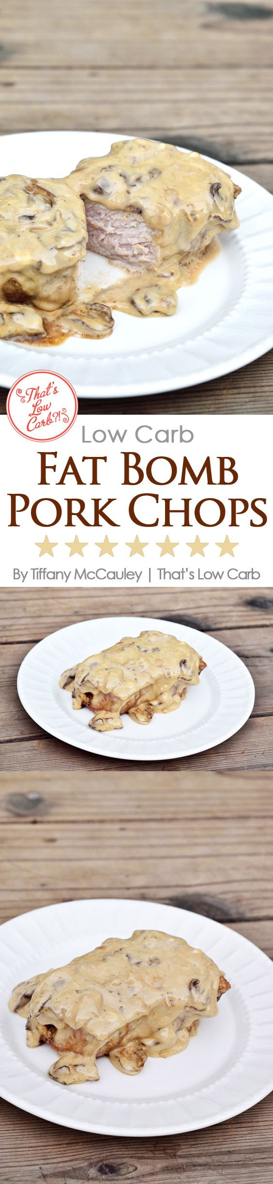 Low Fat Pork Chop Recipes
 Low Carb Fat Bomb Pork Chops Recipe – KetosisDiet