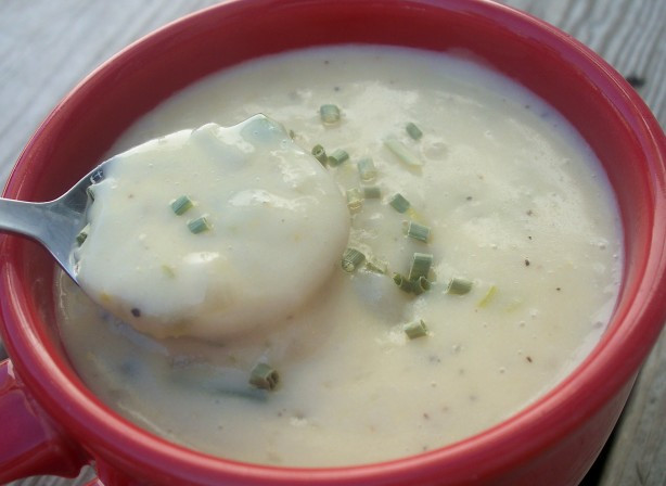 Low Fat Potato Soup
 Low Fat Potato Soup With Chives Recipe Food