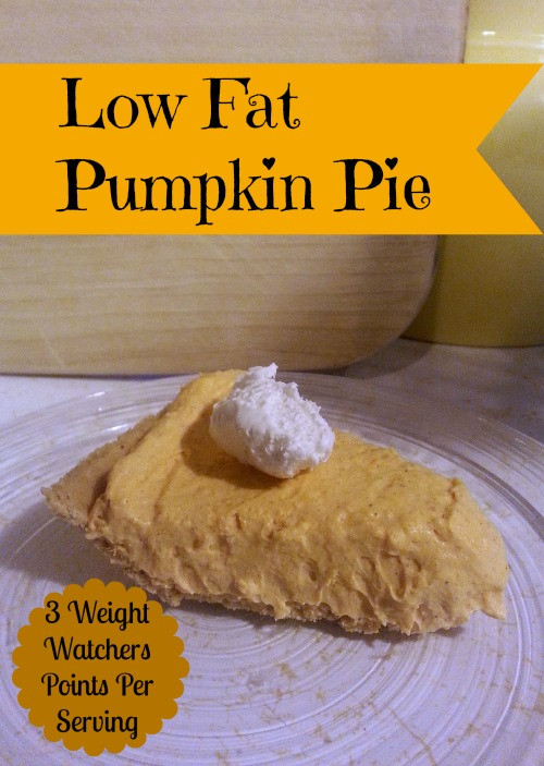 Low Fat Pumpkin Pie Recipe
 Low Fat Pumpkin Pie