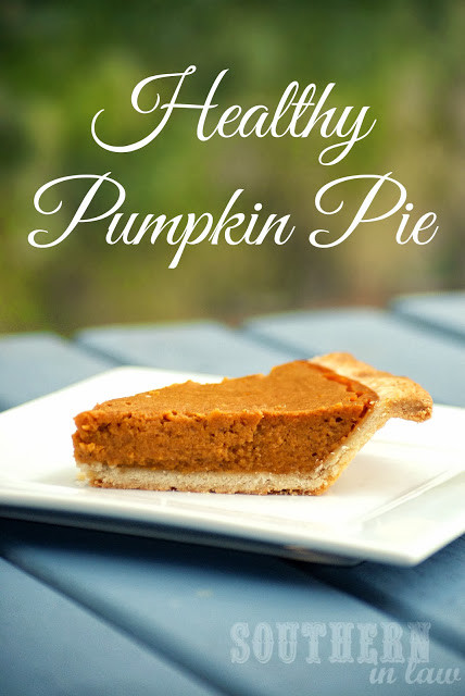 Low Fat Pumpkin Pie Recipe
 Southern In Law Healthy Pumpkin Pie Recipe