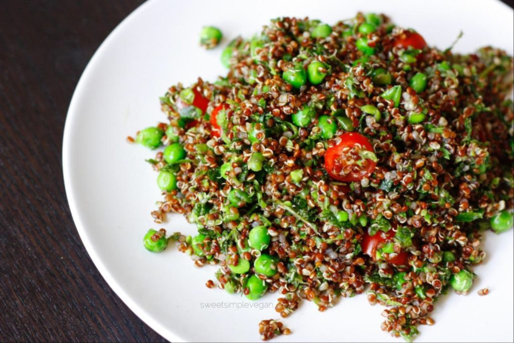 Low Fat Quinoa Recipes
 Herbed Quinoa Salad Low fat Oil free Sweet Simple Vegan