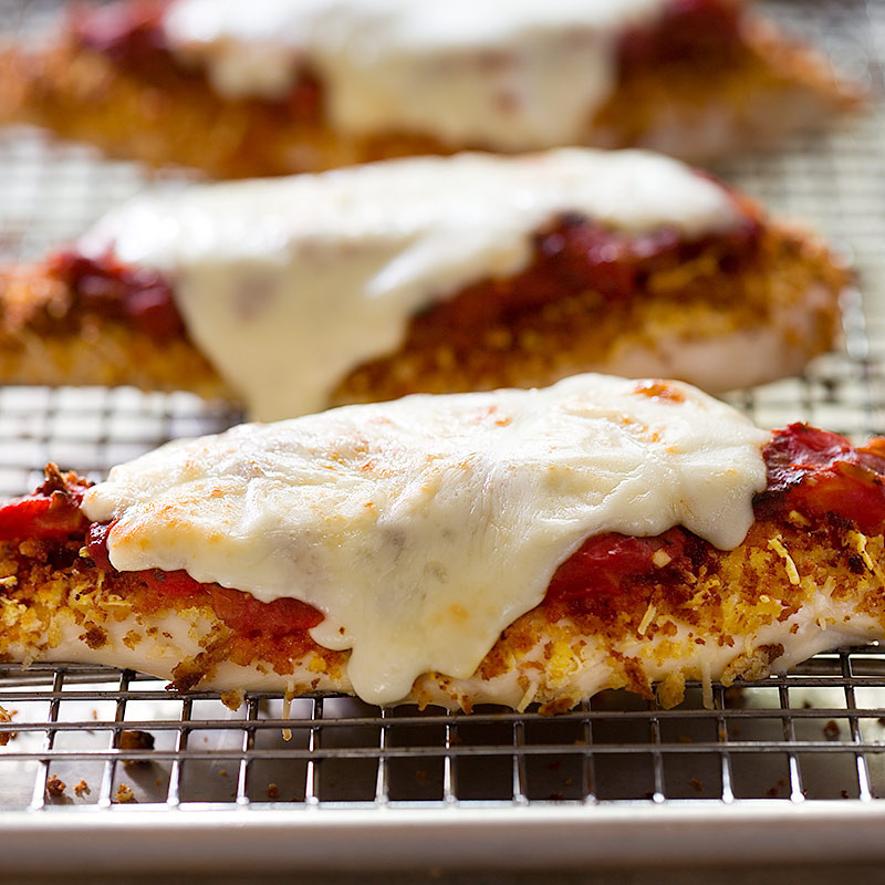 Low Fat Recipes For Two
 Low Fat Chicken Parmesan for Two