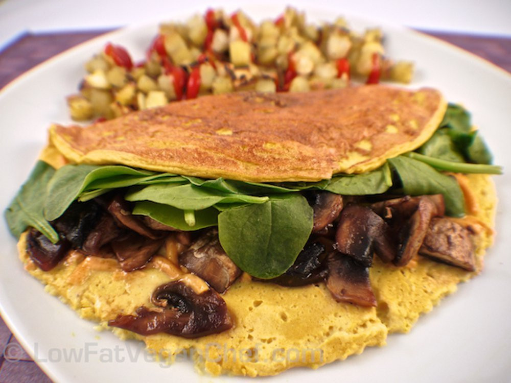 Low Fat Recipes For Two
 Low Fat Silken Tofu Omelet [Vegan Gluten Free] e