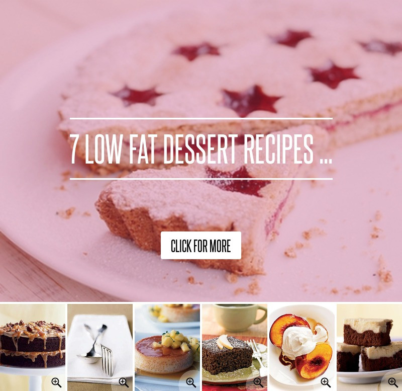 Low Fat Recipes For Two
 7 Low Fat Dessert Recipes Diet