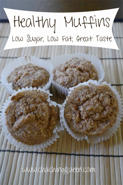 Low Fat Recipes That Taste Good
 Healthy Muffins Recipe Low Sugar Low Fat Great Taste