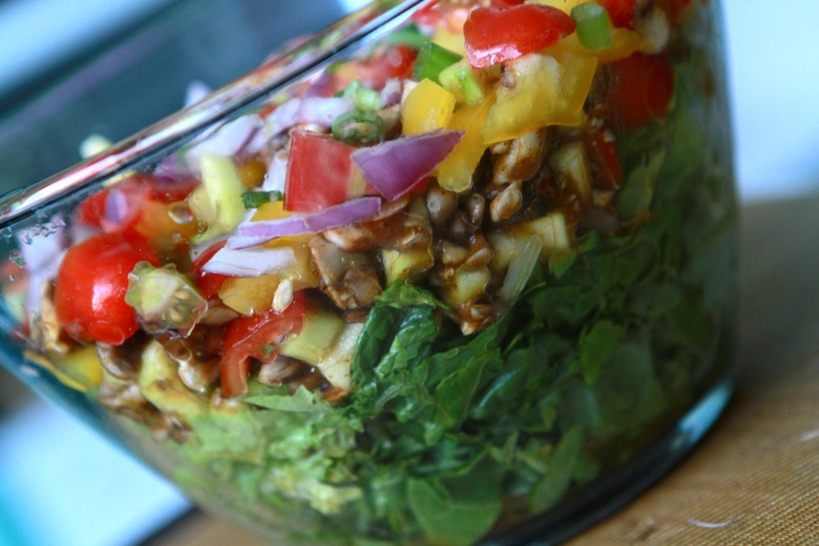 Low Fat Salads
 Naturally Ashley Taco Salad Low Fat Raw Vegan