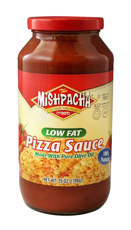 Low Fat Sauces
 Mishpacha Low Fat Pizza Sauce 25 oz Case of 12