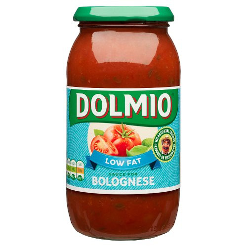 Low Fat Sauces
 Dolmio Bolognese Low Fat Original Sauce