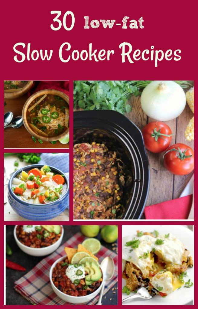 Low Fat Slow Cooker Recipes
 30 Healthy Slow Cooker Recipes Healthy Crockpot Meals