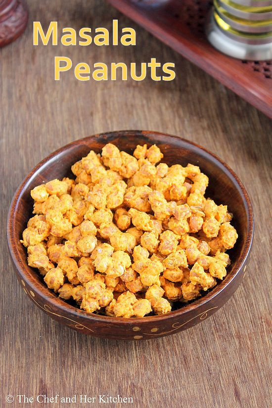Low Fat Snack Recipes
 THE CHEF and HER KITCHEN Low Fat Masala Peanuts in