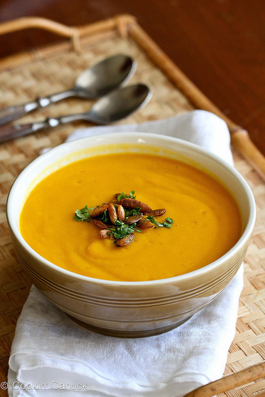 Low Fat Soup Recipes
 Low Fat Butternut Squash Soup Recipe with Spiced Pepitas