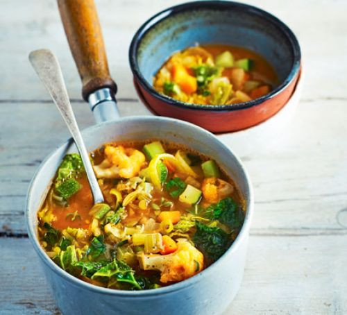 Low Fat Soup Recipes
 Rustic ve able soup recipe