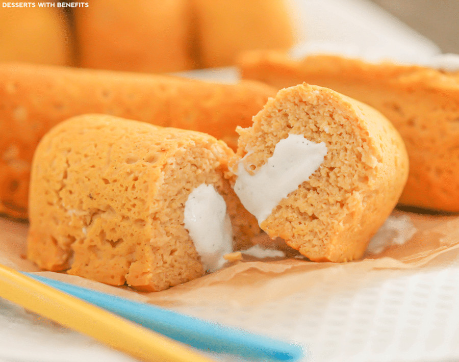 Low Fat Sugar Free Desserts
 Healthy Homemade Twinkies sugar free low fat gluten free