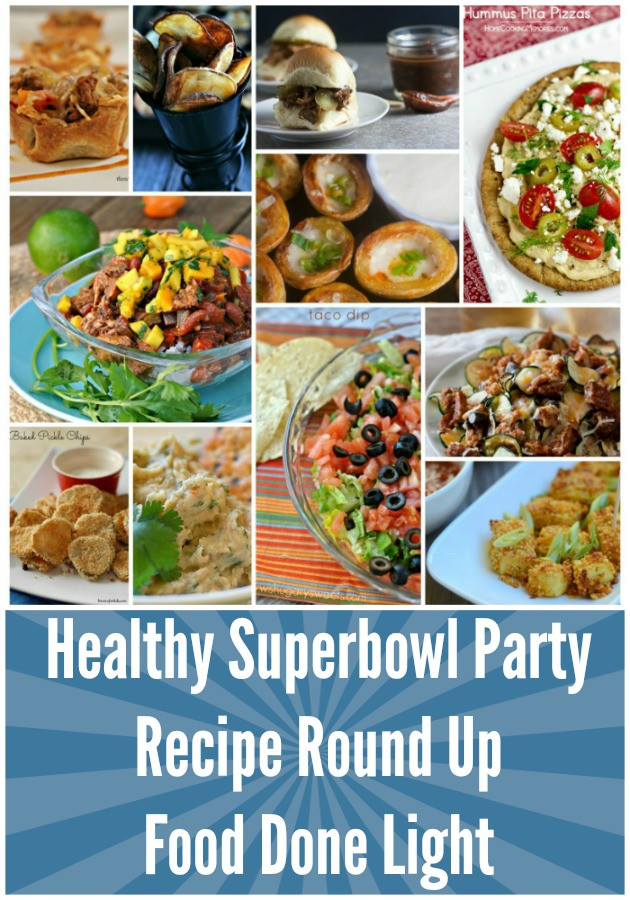 Low Fat Super Bowl Recipes
 Healthy Superbowl Grub Round Up Food Done Light