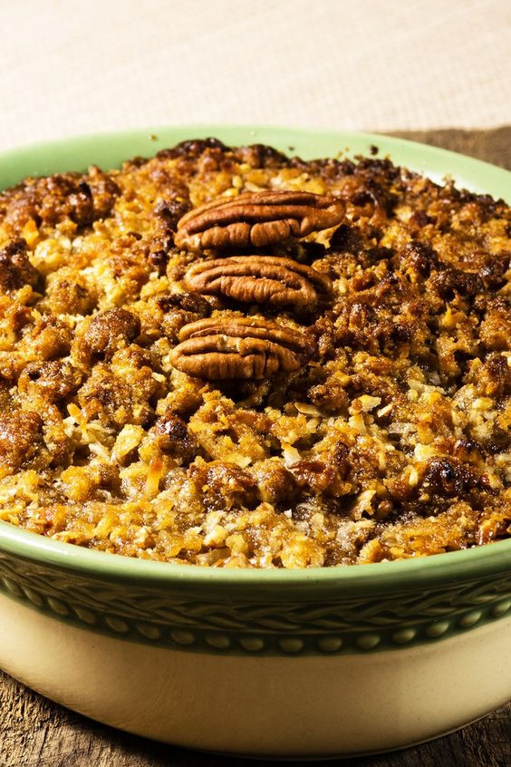 Low Fat Sweet Potato Recipes
 Skinny Sweet Potato Casserole with Brown Sugar Pecan