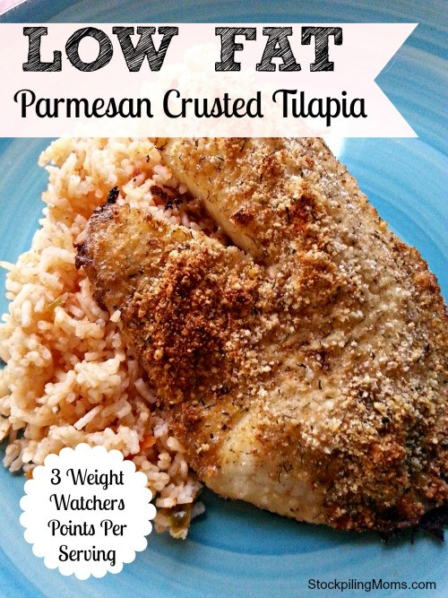 Low Fat Tilapia Recipes
 Low Fat Parmesan Crusted Tilapia