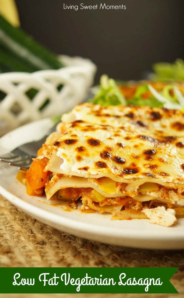 Low Fat Tofu Recipes
 Low Fat Ve arian Lasagna Recipe Living Sweet Moments