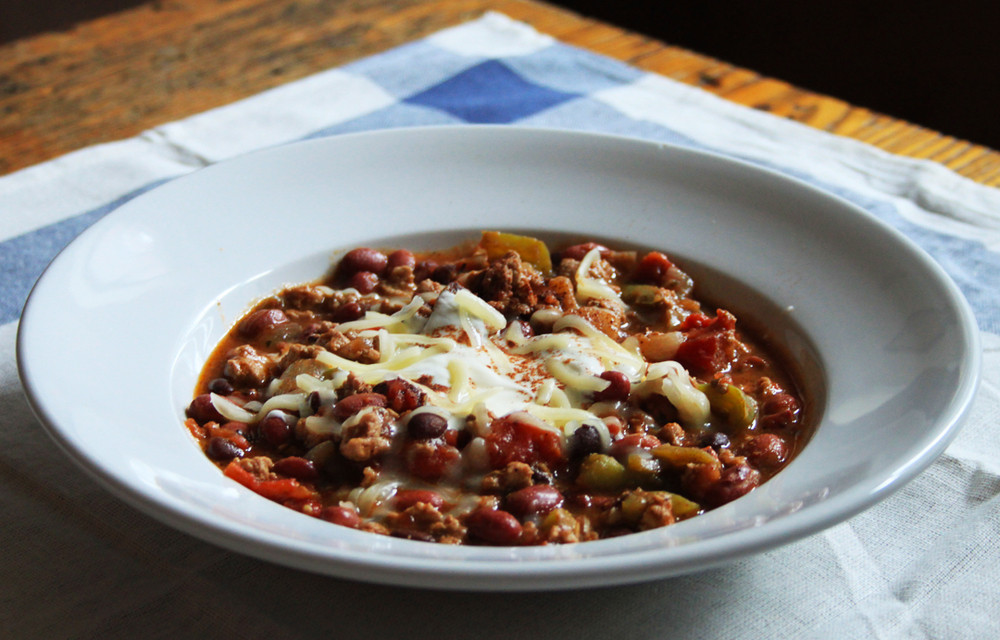 Low Fat Turkey Chili
 Low Fat Turkey Chili — Life is Made