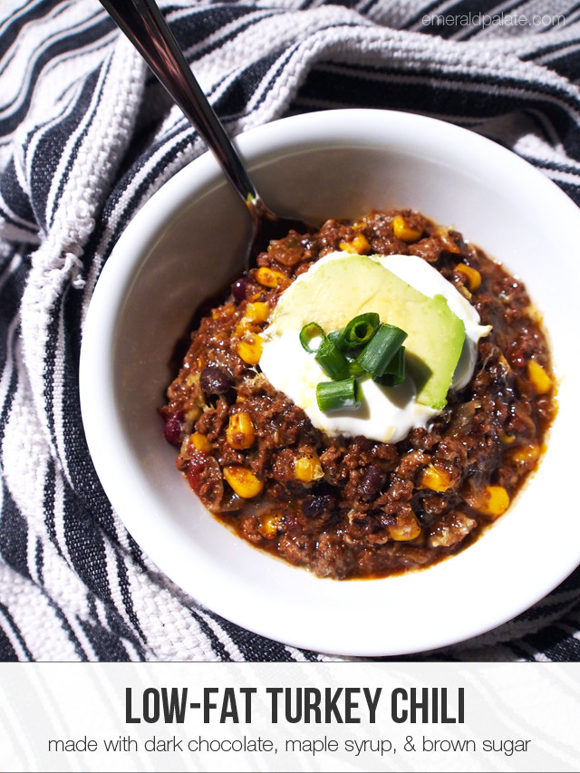 Low Fat Turkey Chili
 Low Fat Turkey Chili Recipe With Chocolate