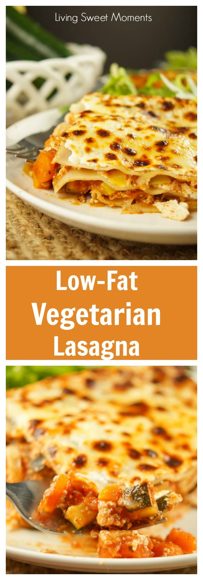 Low Fat Vegetarian Recipes
 Low Fat Ve arian Lasagna Recipe Living Sweet Moments