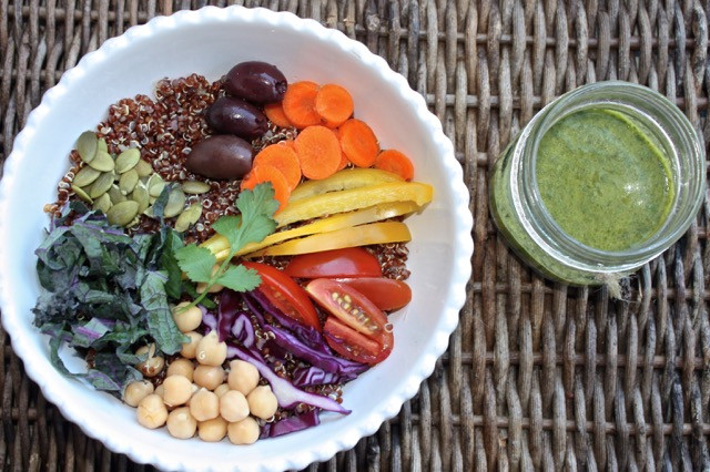 Low Fodmap Vegetarian Recipes
 Quinoa Kale Low FODMAP Vegan Nourish Bowl For A