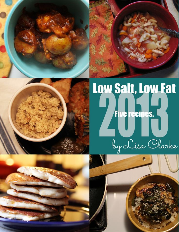 Low Salt Low Fat Recipes
 106 best images about Low sodium meals snacks on Pinterest