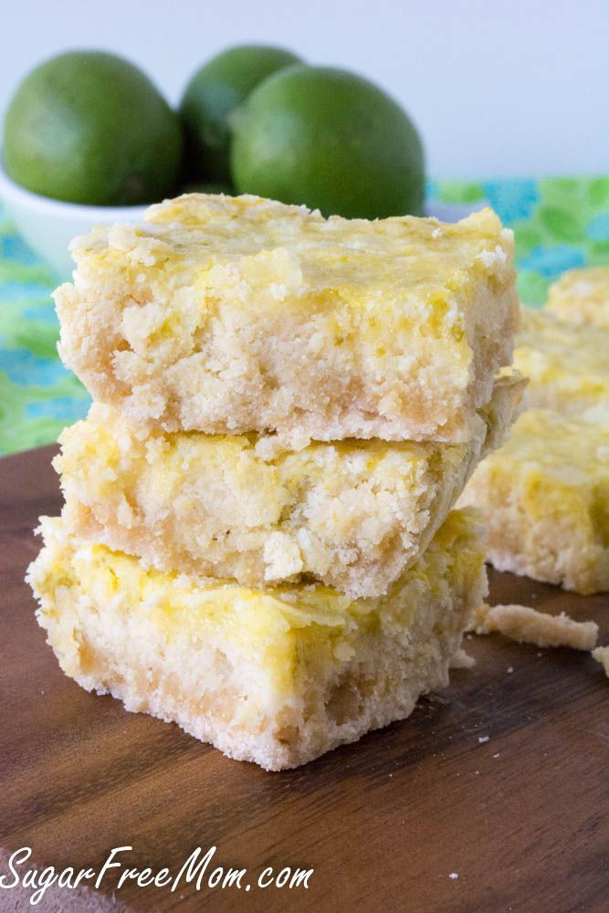 Low Sugar Low Carb Desserts
 Sugar Free Low Carb Lime Coconut Bars Recipe