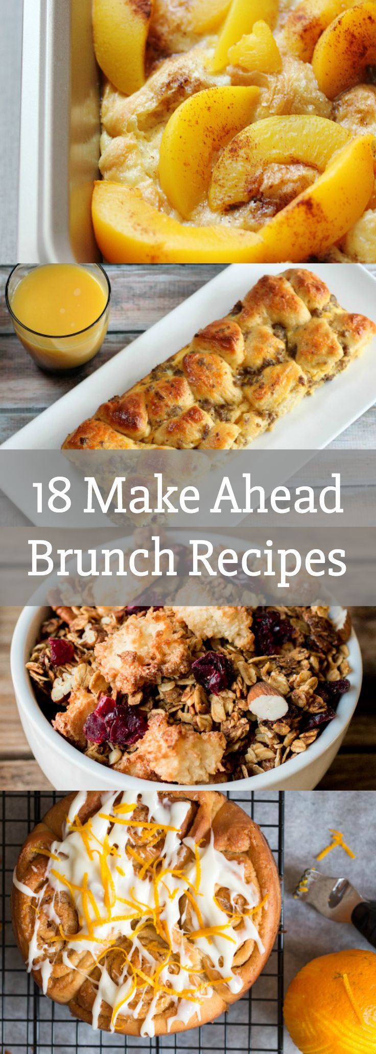 Make Ahead Easter Dinner
 18 Make Ahead Brunch Recipes Breakfast brunch ideas