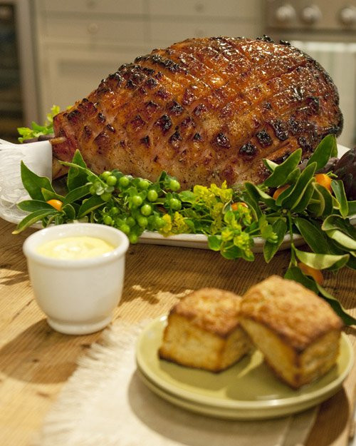 Martha Stewart Easter Dinner
 Mustard Maple Glazed Ham Recipe & Video
