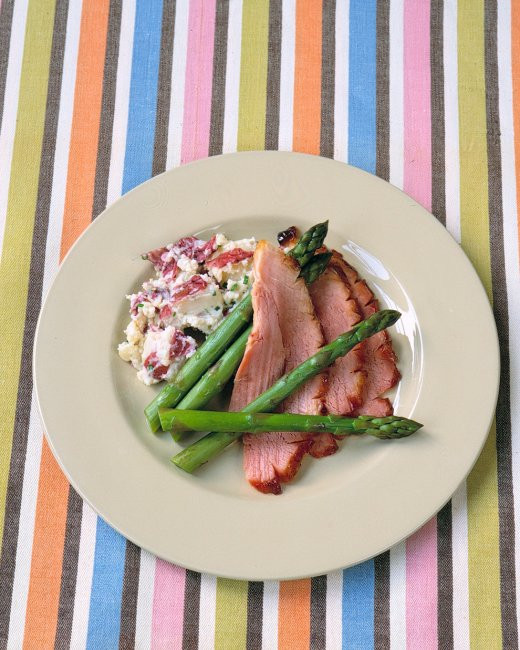 Martha Stewart Easter Dinner Menu
 Bourbon Glazed Ham Recipe