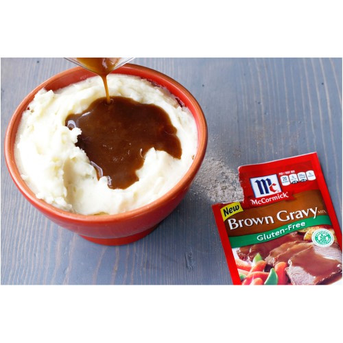 Mccormick Gluten Free Gravy
 McCormick Gluten Free Brown Gravy Mix 0 88 Oz Pack of 12