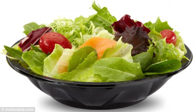 Mcdonalds Salads Healthy
 McDonald s to offer salads ve ables or fruit to