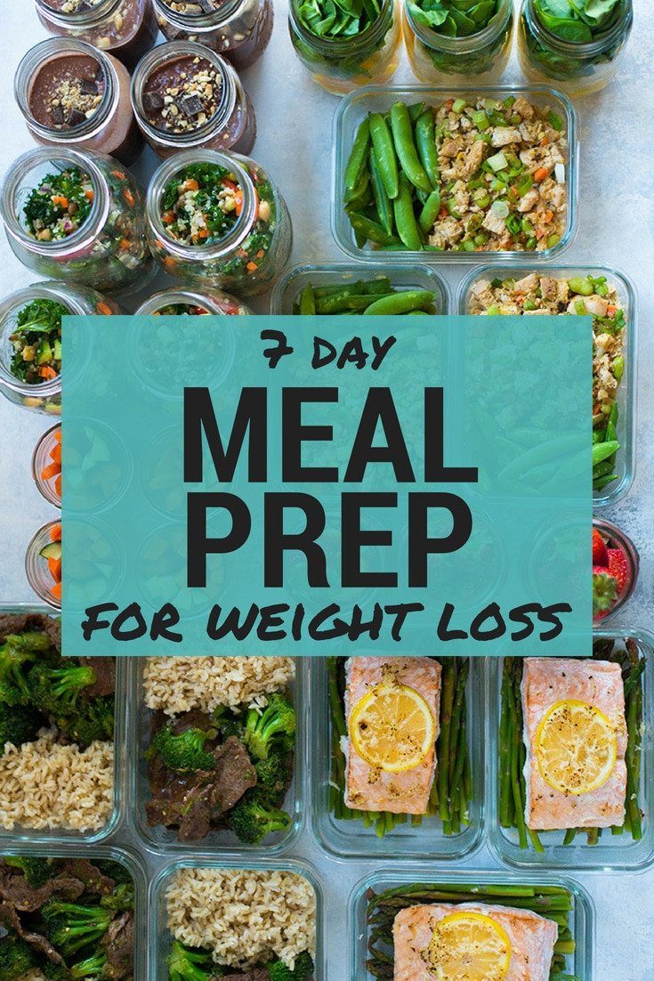 Meal Prep Recipes And Grocery List For Weight Loss
 7 Day Meal Prep For Weight Loss • A Sweet Pea Chef
