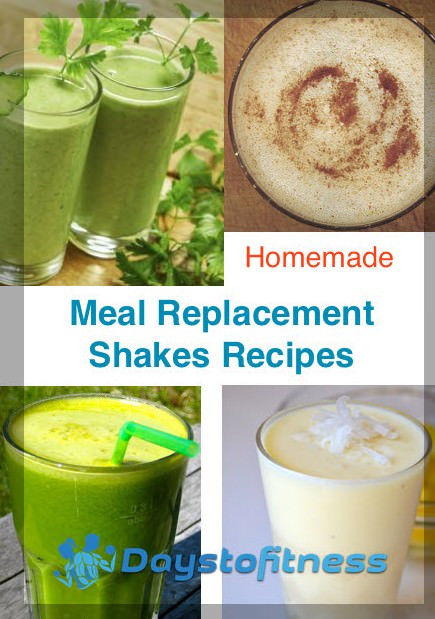 Meal Replacement Shakes For Weight Loss Recipes
 Homemade Meal Replacement Shakes Recipes