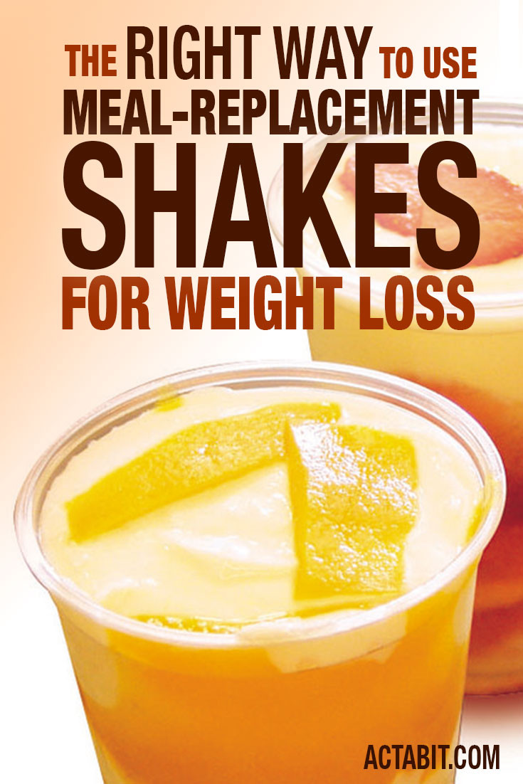 Meal Replacement Shakes Recipes For Weight Loss
 The RIGHT Way to Use Meal Replacement Shakes for Weight Loss
