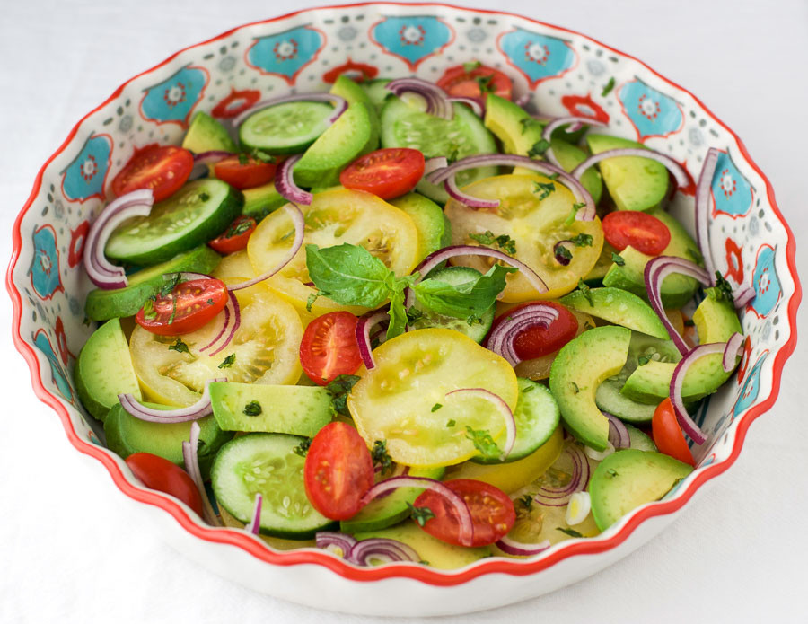 Mediterranean Vegetarian Diet
 Mediterranean Salad Vegan The Wholesome Fork