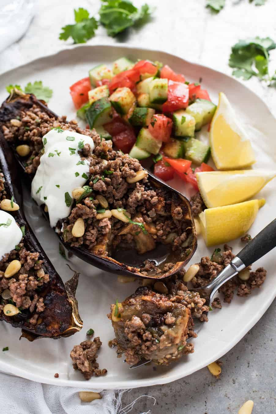 Middle Eastern Beef Recipes
 Moroccan Baked Eggplant with Beef