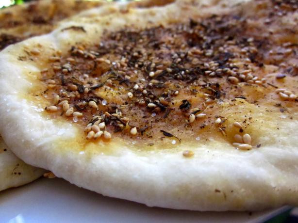 Middle Eastern Bread Recipe
 Manaquis Bil Zatar Thyme Bread Lebanon Middle East