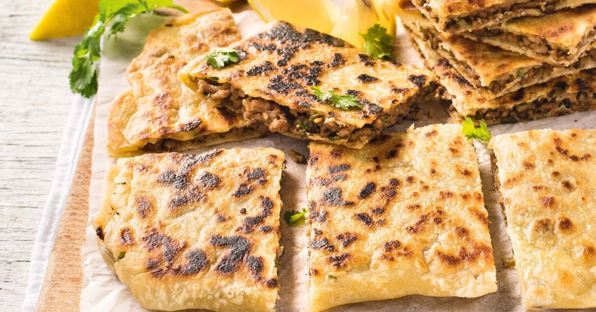 Middle Eastern Breads Recipes
 Middle Eastern stuffed flatbreads