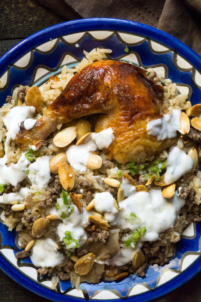 Middle Eastern Chicken And Rice Recipes
 Middle Eastern Chicken and Rice Fattah
