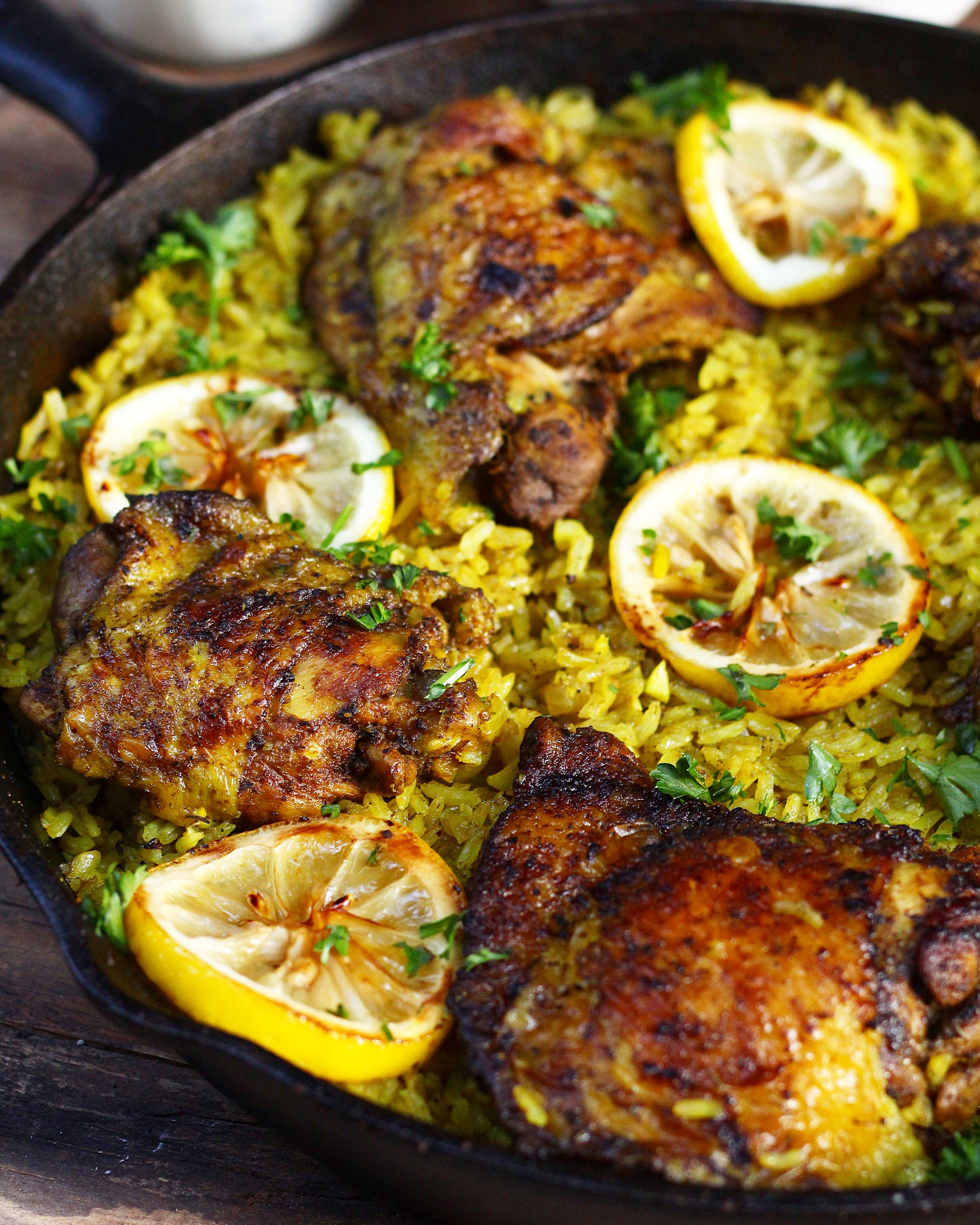 Middle Eastern Chicken And Rice Recipes
 e Pot Middle Eastern Chicken and Rice Ev s Eats