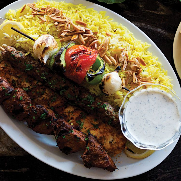 Middle Eastern Chicken Kabob Recipes
 Shish Taouk Spiced Chicken Kebabs with Garlic Yogurt