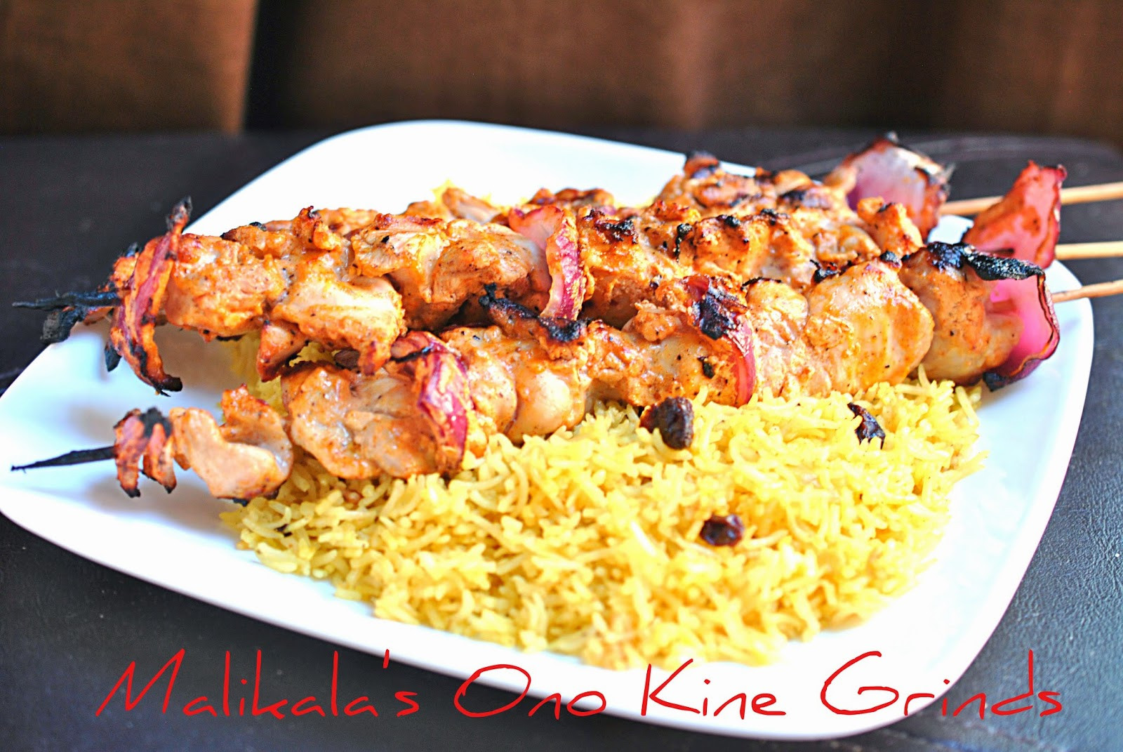 Middle Eastern Chicken Kabob Recipes
 Malikala s o Kine Grinds Middle Eastern Chicken Kebabs