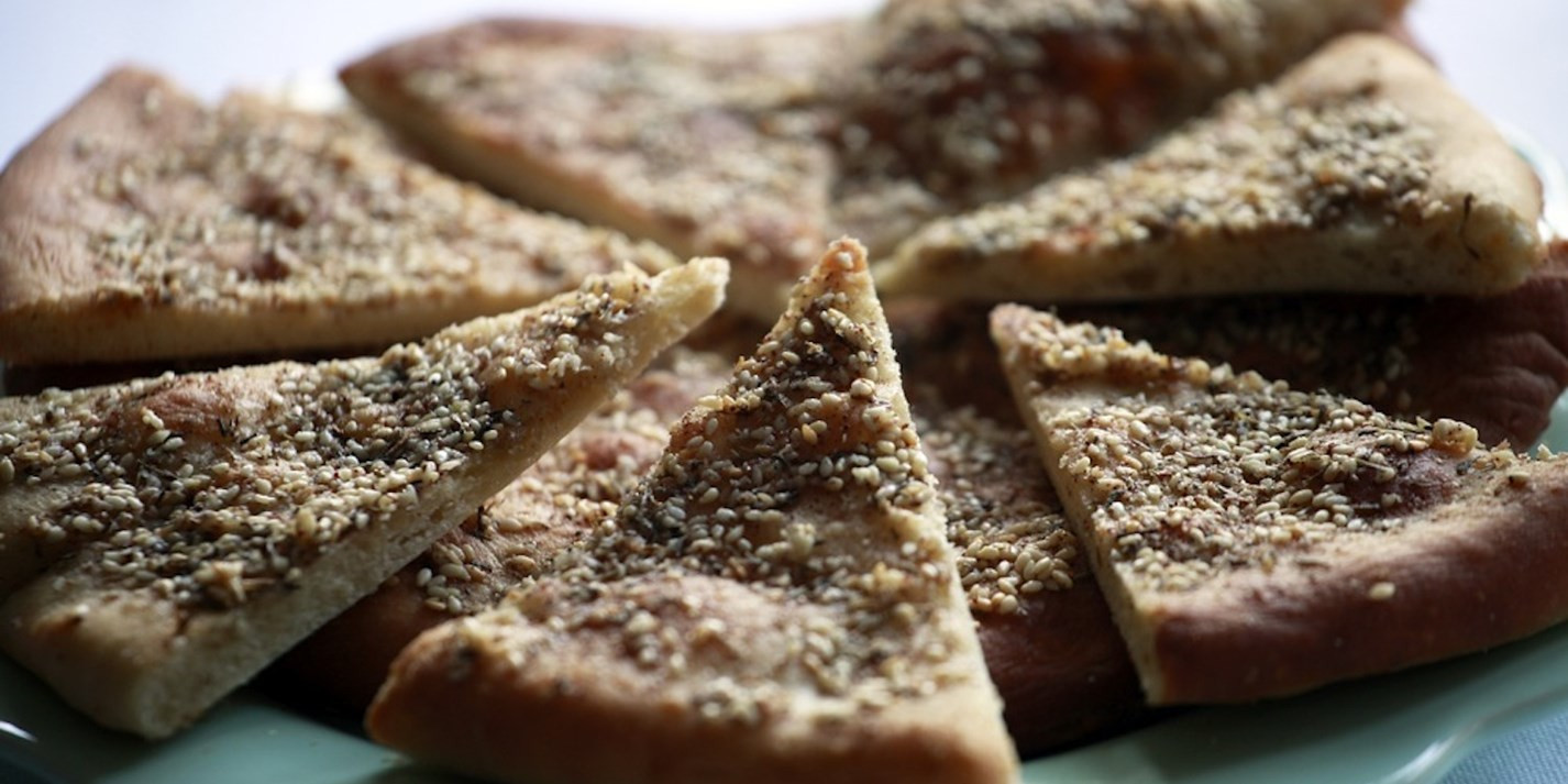 Middle Eastern Flatbread Recipes
 Maneesh Recipe – Middle Eastern Flatbread Great British