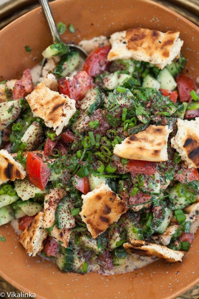 Middle Eastern Food Recipes
 Best 25 Fattoush recipes ideas on Pinterest