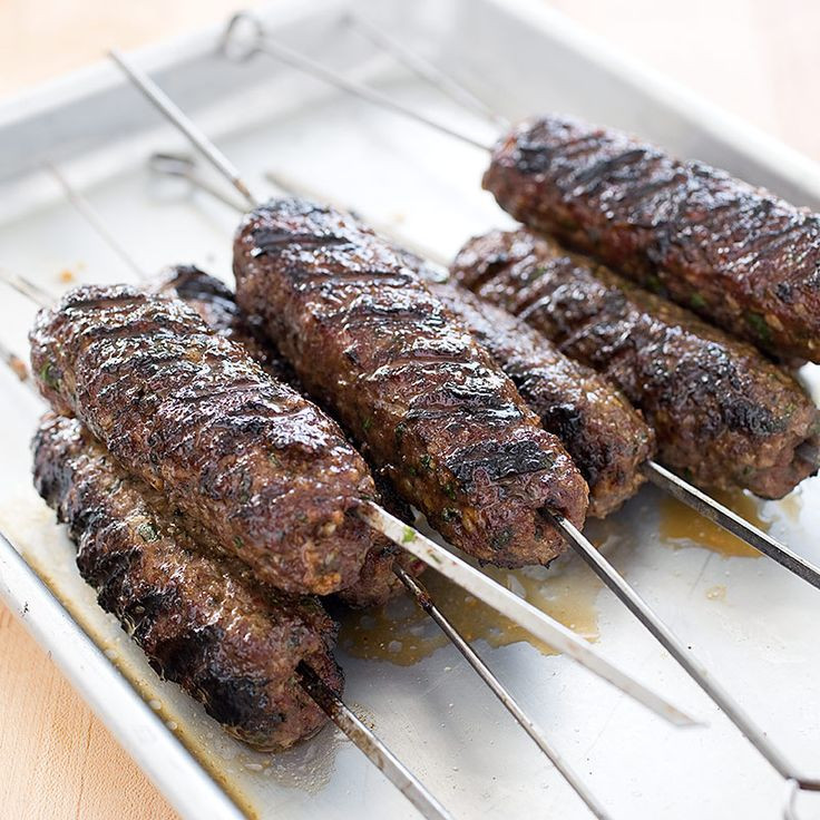 Middle Eastern Ground Beef Recipes
 Grilled Ground Meat Skewers With Middle Eastern Spices