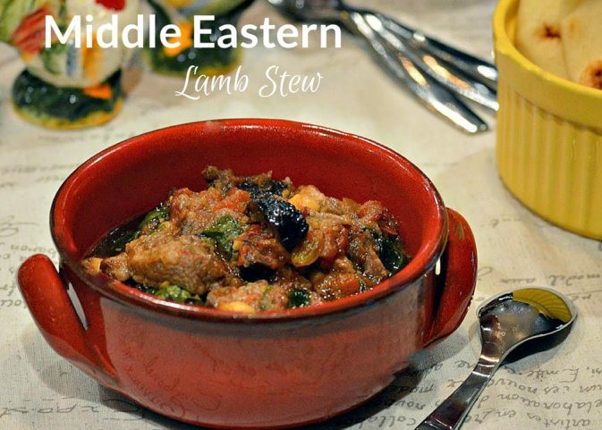 Middle Eastern Lamb Stew
 LAMB SHOULDER The first ingre nt in a good stew