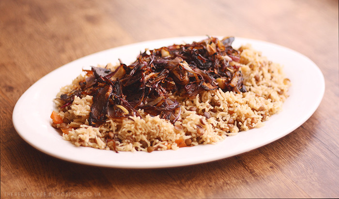 Middle Eastern Rice Pilaf Recipe
 Middle Eastern Mujaddara Lentil Pilaf Rice