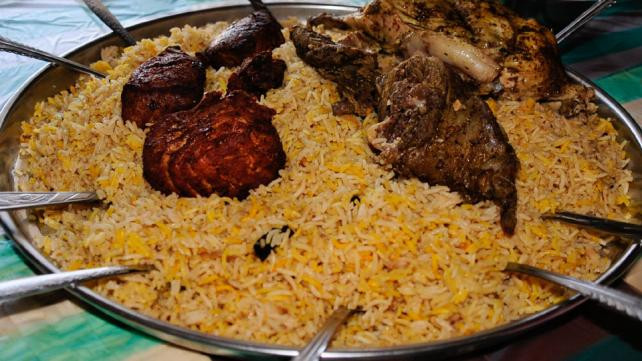 Middle Eastern Rice Recipes
 Middle East recipe Saudi lamb with rice