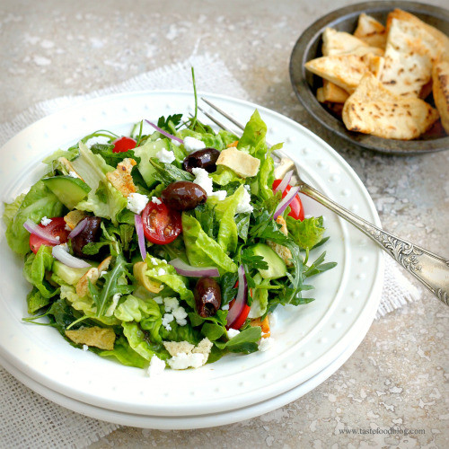 Middle Eastern Salad Recipes
 Middle Eastern Fattoush Salad
